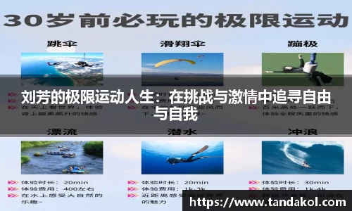 刘芳的极限运动人生：在挑战与激情中追寻自由与自我