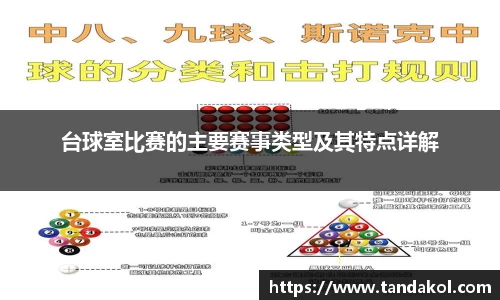 台球室比赛的主要赛事类型及其特点详解